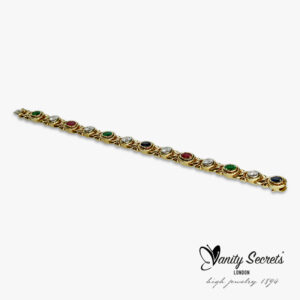 Bracelet Ruby Sapphire Emerald
