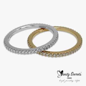 Ring with Brilliants - Gold or Platinum