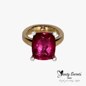 Vanity Secrets London Ring Pink Tourmaline