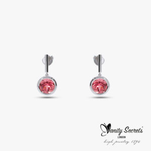 Vanity Secrets London Earrings Pink Tourmaline